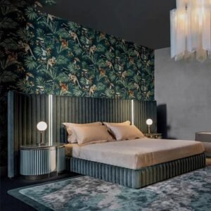 Light Luxury Upholstered Master Bedroom Bed